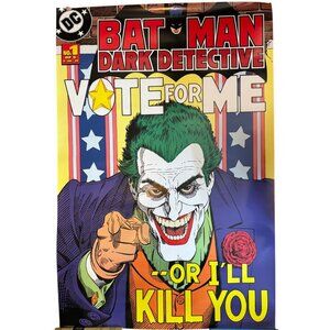 Batman Dark Detective Joker Poster By Pyramid 24" X 36" 2005 DC Comics Edition